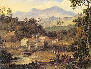 Joseph Anton Koch The Monastery of St.Francis in Sabine Hills, Rome USA oil painting reproduction